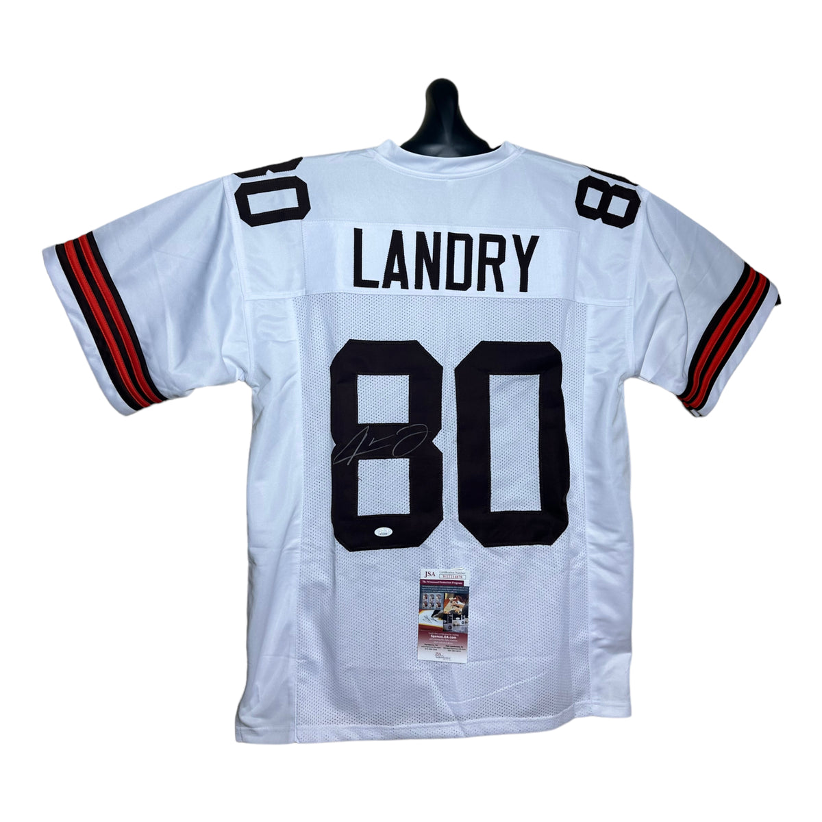 Jarvis Landry Autographed Cleveland Browns Football NFL Jersey JSA –  Meltzer Sports