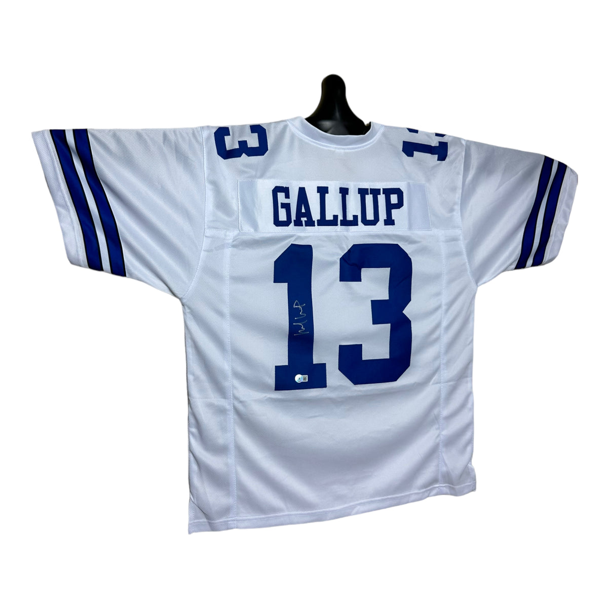 Michael Gallup - WR Dallas Cowboys Hand Signed Away Jersey w/COA