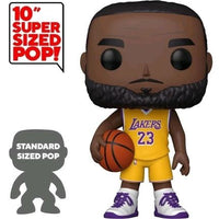 LOS ANGELES LAKERS "LEBRON JAMES # 23 JERSEY " 10 INCH WALMART EXCLUSIVE POP # 97