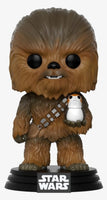 STAR WARS CHEWBACCA WITH PORG POP #195