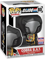 G.I JOE COBRA B.A.T.  FUNKO 2021 SUMMER CONVENTION LIMITED EDITION POP # 80