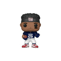 SAQUON BARKLEY RB OF THE NEW YORK GINATS / 100 ANNIVERSARY POP # 118