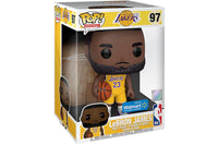 LOS ANGELES LAKERS "LEBRON JAMES # 23 JERSEY " 10 INCH WALMART EXCLUSIVE POP # 97