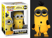 MINIONS THE RISE OF GRU "KUNG FU KEVIN" GLOW IN THE DARK-FYE EXCLUSIVE POP # 904