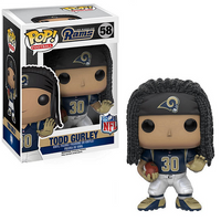 TODD GURLEY NFL RB FOR THE LOS ANGELES RAMS POP # 58