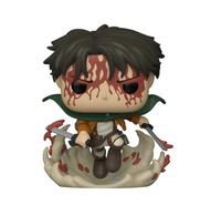 Attack On Titan "BATTLE LEVI" Vinyl figure AE EXCLUSIVE Funko Pop # 1169