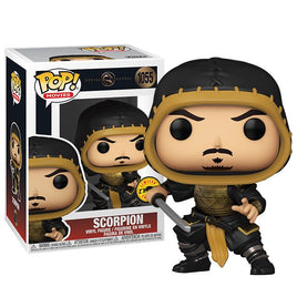 MORTAL COMBAT " SCORPION" LIMITED EDITION CHASE POP # 1055