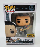 FALL OUT BOYS "PETE WENTZ" HOT TOPIC EXCLUSIVE POP # 212