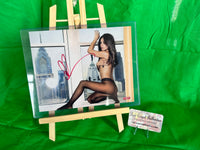 Mila Kunis Hand Signed Topless 8x10 Photo w/COA