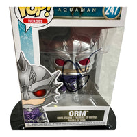 Patrick Wilson Hand Signed Aquaman " ORM " Funko Pop w/COA