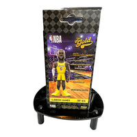 Lebron james "King" Hand Signed NBA Gold Vinyl Figure Funko w/COA