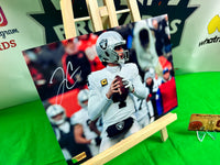 Derek Carr Hand Signed Raiders 8x10 Photo w/COA