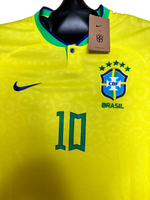 Neymar Da Silva Santos JR Hand Signed Brazil Jersey w/COA