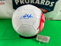 England Legendary David Beckham Hand Signed Soccer Ball W/COA