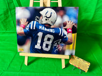 Payton Manning Hand Signed Colts 8x10 Photo W/COA