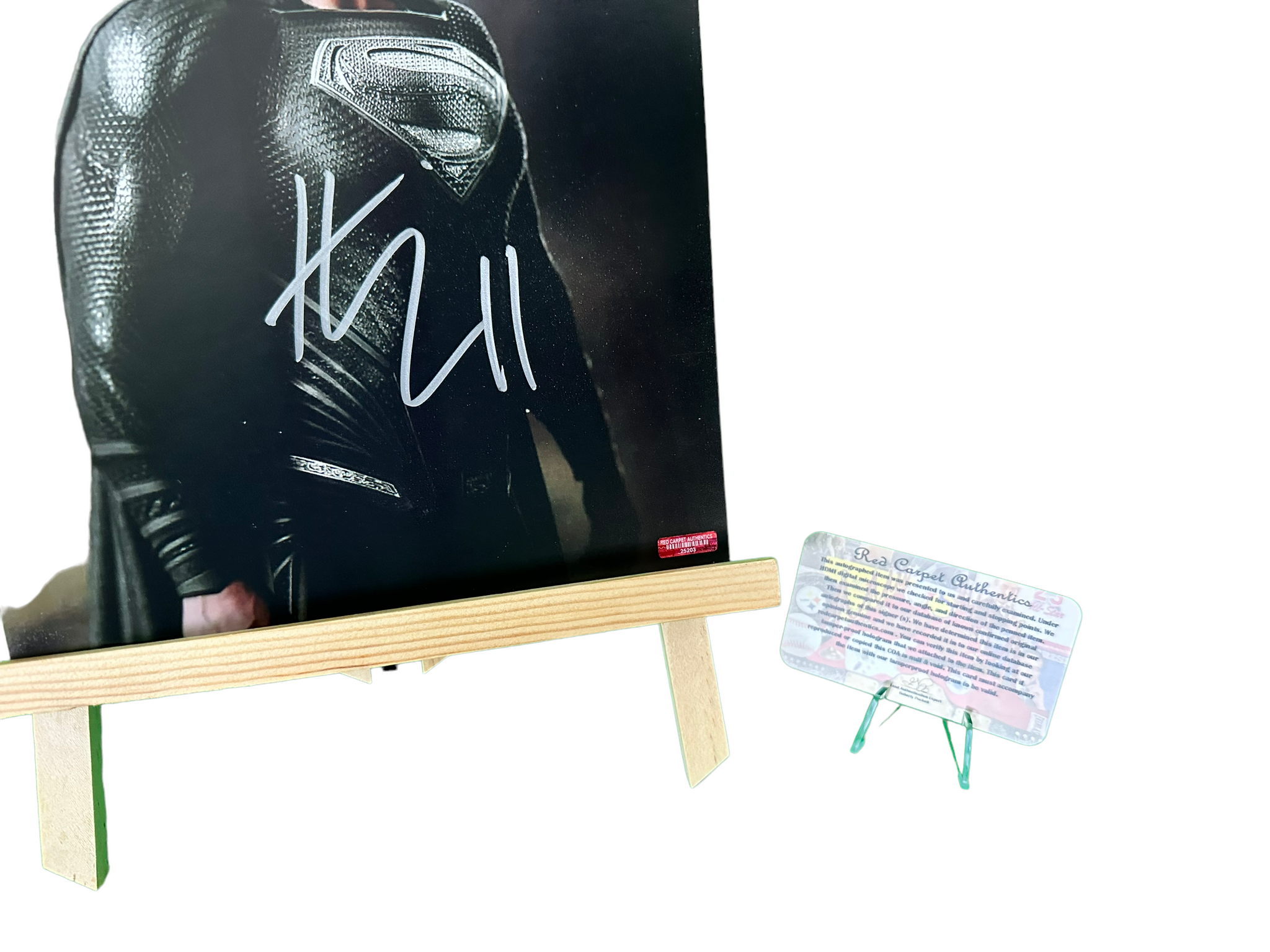 Superman Man of Steel Henry Cavill reprint signed photo #2 RP at 's  Entertainment Collectibles Store