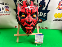 Ray Park "Darth Maul" Hand Signed Star Wars Mask W/COA JSA