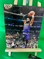 Lebron James Hand Signed Lakers 8x10 Photo w/COA