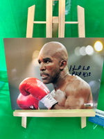 Evander Holyfield Hand Signed 8x10 Poster Photo w/COA