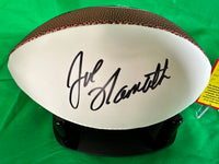 Legendary HOF Joe Namath Hand Signed Jets Logo Wilson Ball W/COA