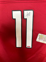 Larry Fitzgerald WR Arizona Cardinals Hand Signed Home On-Field NFL Jersey w/COA