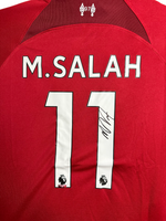 Mohamed Salah Hand Signed Liverpool Home Jersey w/COA