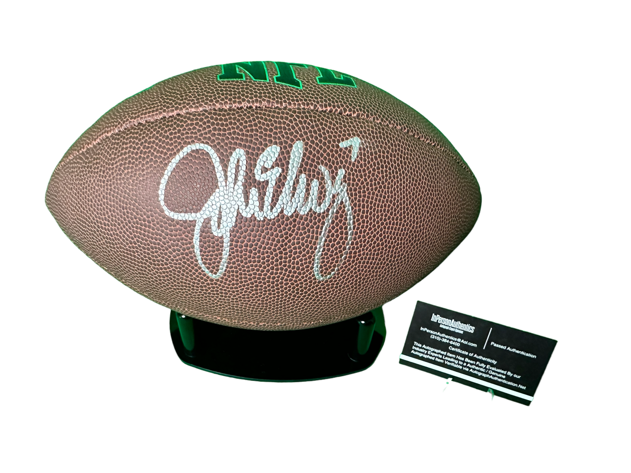 John Elway Denver Broncos Autographed Wilson NFL Football