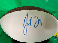 Justin Herbert Hand Signed Chargers Logo Wilson Ball W/COA