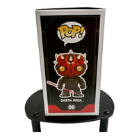 Ray Park Hand Signed Star Wars "Darth Maul " Funko Pop w/COA