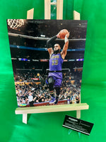 Lebron James Hand Signed Lakers 8x10 Photo w/COA