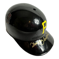 Manny Sanguillen Hand Signed FS MLB Souvenir Pittsburg Pirates Batting Helmet W/COA JSA