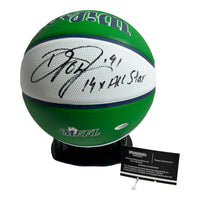 Dirk Nowitzki Dallas Mavericks Hand Signed Wilson Basketball w/COA