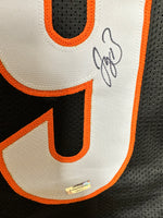 Joe Burrow QB Bengals Hand Signed Home On-Field NFL Jersey w/COA