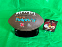 HOF DAN MARINO QB DOLPHINS Hand Signed Mini Logo Ball W/COA