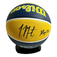 JA Morant - Memphis Grizzlies Hand Signed RC Year Wilson Basketball w/COA