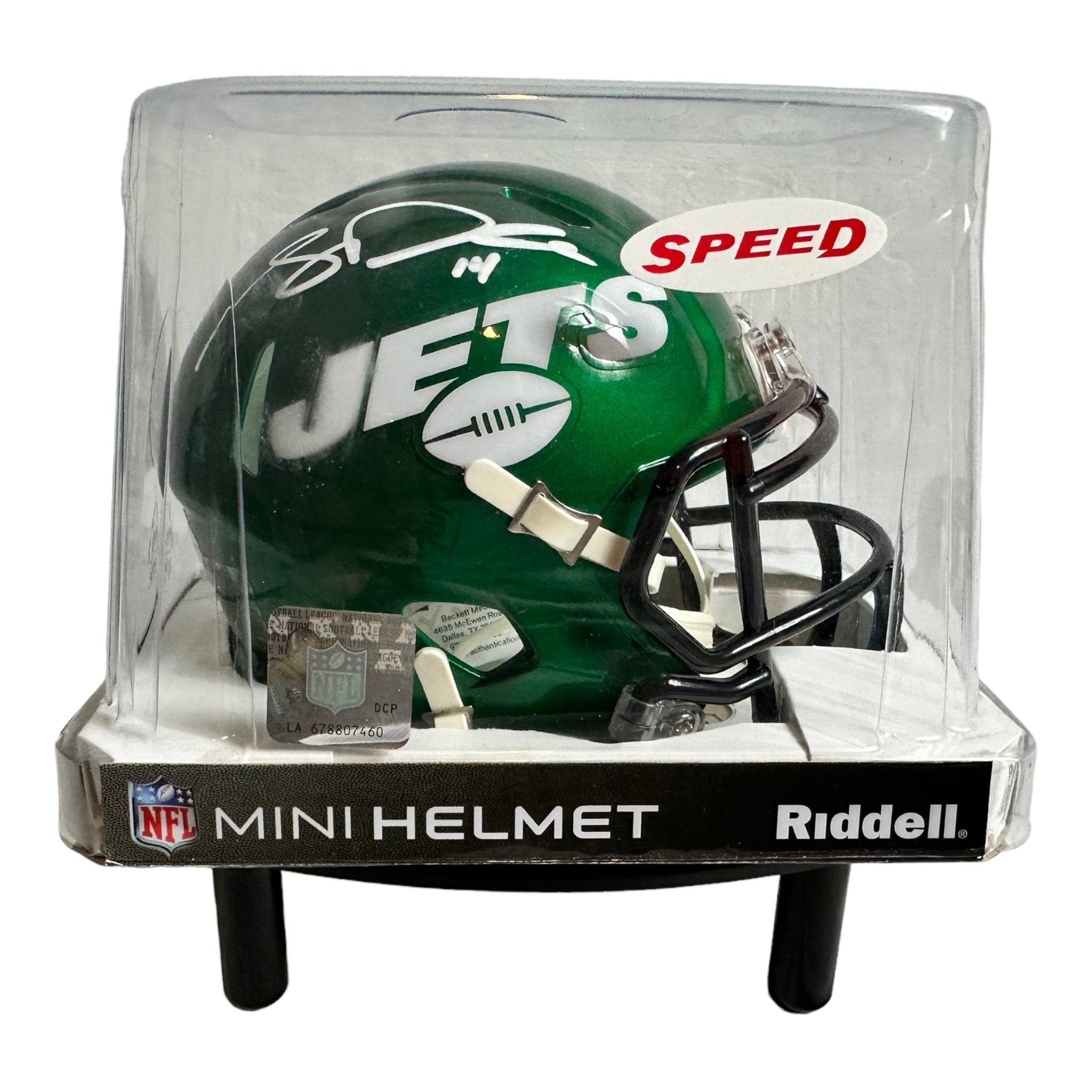 Sam Darnold - New York Jets Hand Signed Mini Helmet W/COA