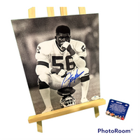 Lawrence Taylor Hand Signed Giants 8x10 Photo w/COA