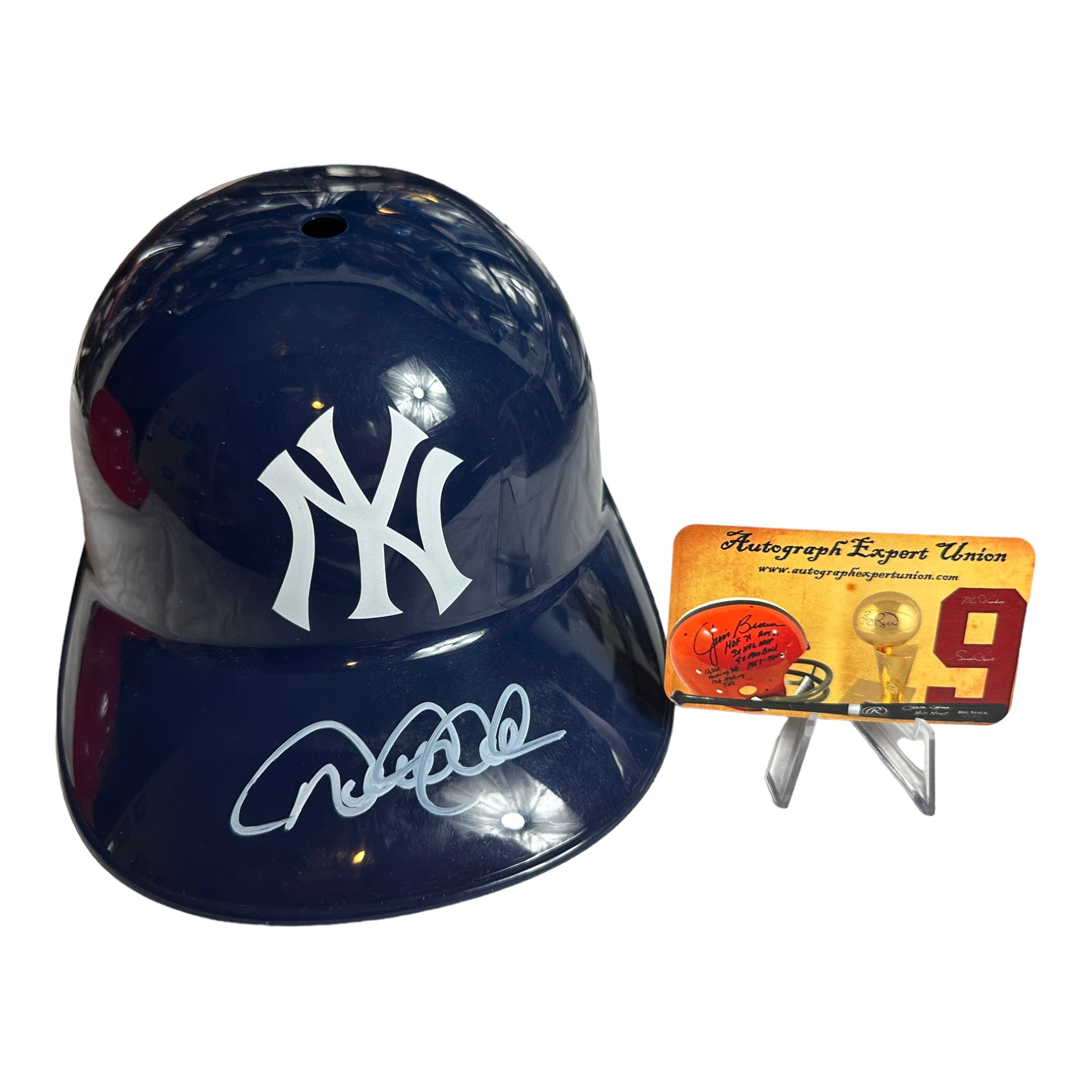 Derek Jeter New York Yankees Autographed Era Cap