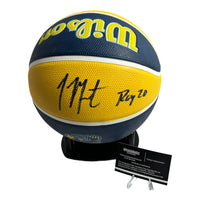 JA Morant - Memphis Grizzlies Hand Signed RC Year Wilson Basketball w/COA