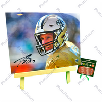 Drew Brees QB Signed Saints 8x10 Photo w/COA