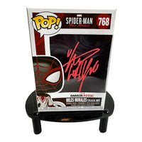 Inhyuk Lee Hand Signed Marvel Spider-Man " MILES MORALES " Funko Pop w/COA