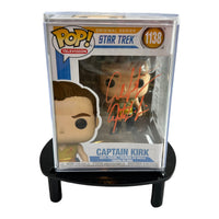 William Shatner Hand Signed " Captain Kirk " Star Trek Funko Pop w/COA