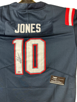 Mac Jones QB Patriots Hand Signed NIKE Home On-Field NFL Jersey w/COA