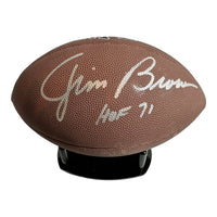 Jim Brown - Cleaveland browns Hand Signed NFL Wilson All Pro Ball W/COA