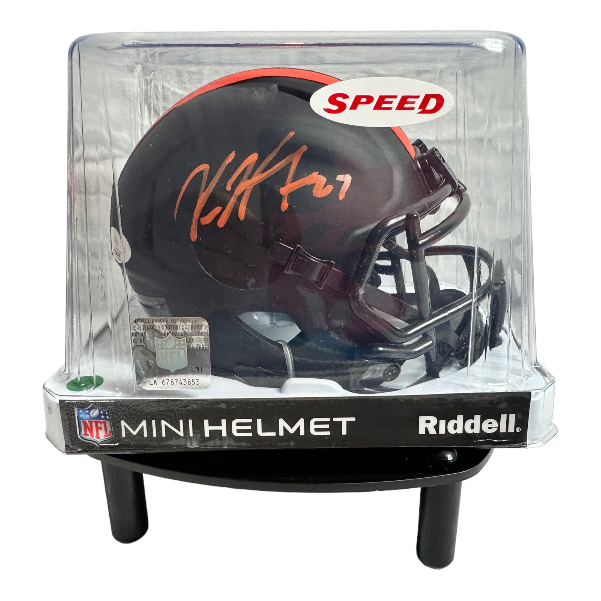 Kareem Hunt Cleveland Browns Autographed Speed Mini Helmet - Certified  Authentic