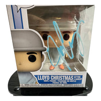 Jim Carey Hand Signed "Lloyd Christmas” Dumb & Dumber Funko Pop # 1041 W/COA