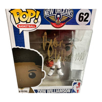 Zion Williamson Hand Signed Funko POP W/COA