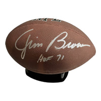 Jim Brown - Cleaveland browns Hand Signed NFL Wilson All Pro Ball W/COA