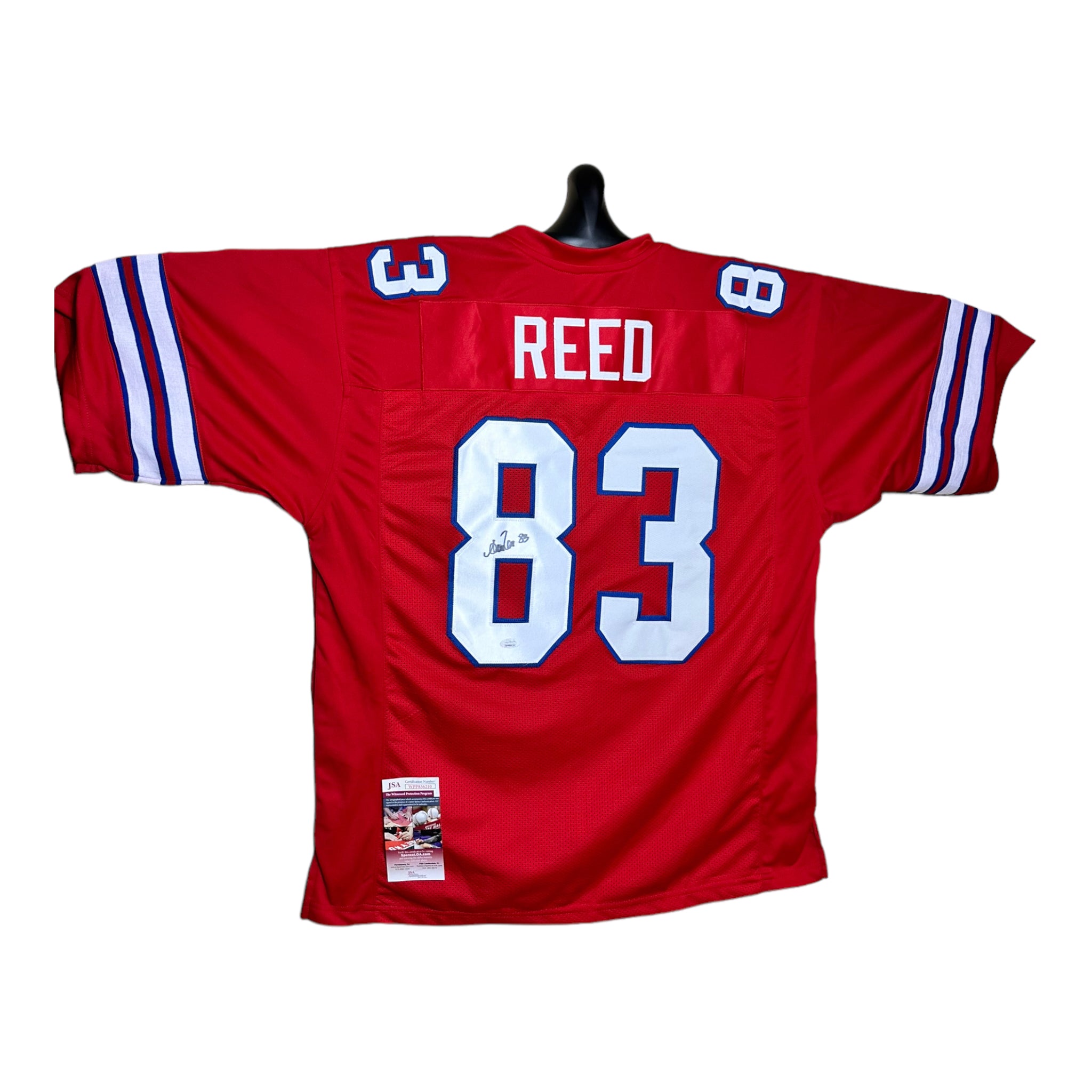 Andre Reed - WR Buffalo Bills Hand Signed Away Jersey w/COA