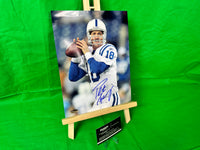 Payton Manning Hand Signed Colts 8x10 Photo W/COA